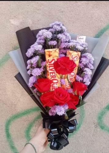 Buket Bunga Ulang tahun panjehang
